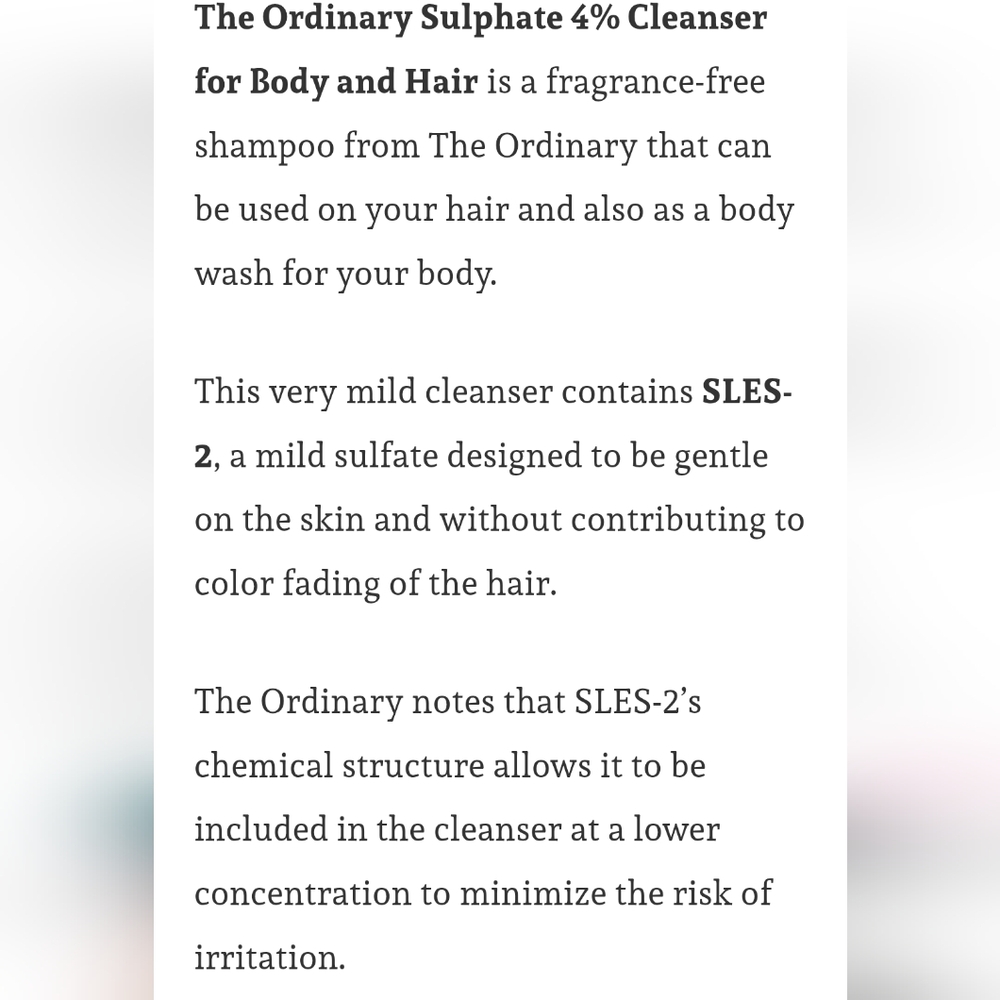 2PC♣️The Ordinary Sulphate 4% Cleanser for Body and Hair+Ordinary Conditioner - Picture 4 of 6